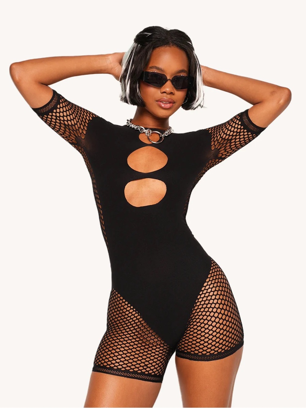 iHeartRaves- Beyond Control Bodysuit